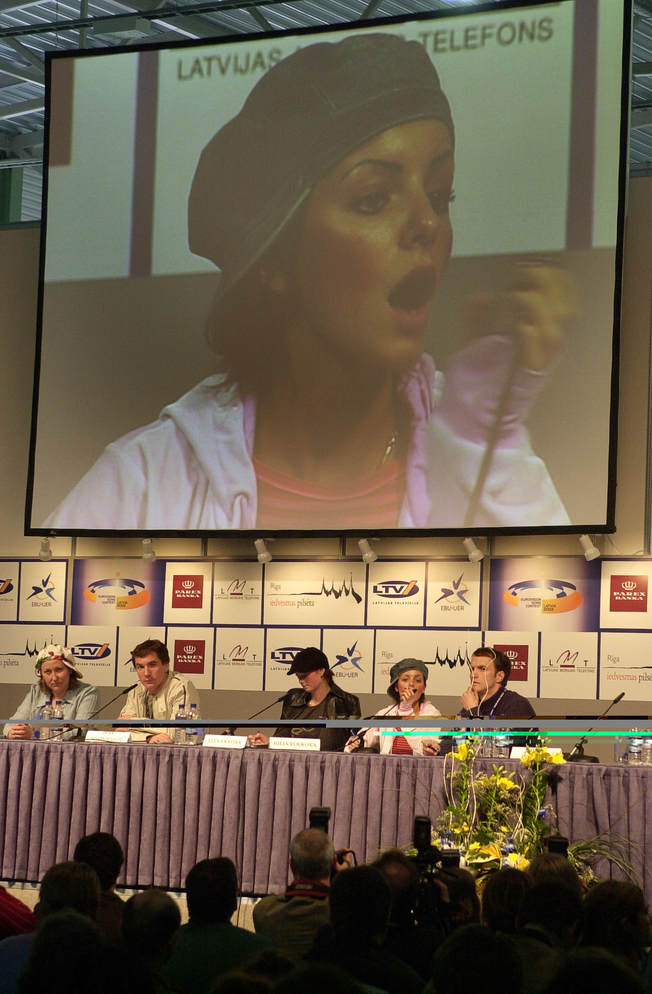 ТАТУ - Eurovision 2003 Press Conference